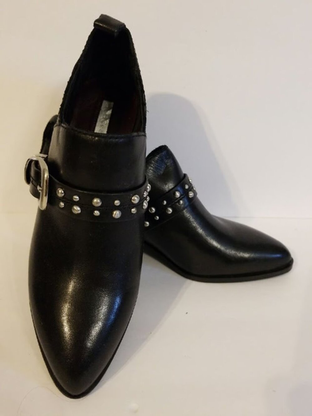 BCBG Generation Black Shoe Boots Leather